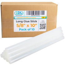 5/8" x 10" General Purpose Hot Glue Sticks for Glue Guns, Clear 5/8" x 10" General Purpose Hot Glue Sticks for Glue Guns, Clear